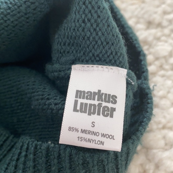 Markus Lupfer Green Star Sweater - Picture 6 of 7